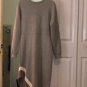 cotton gray dress